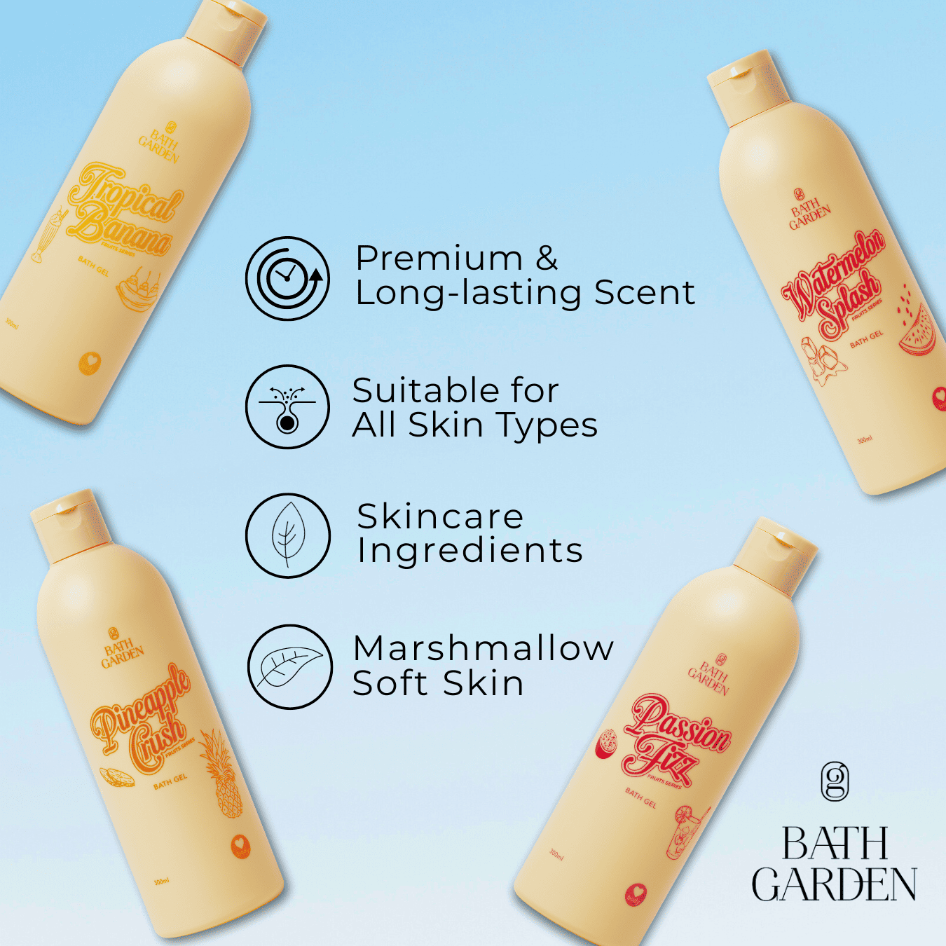 Pineapple Crush Bath Gel