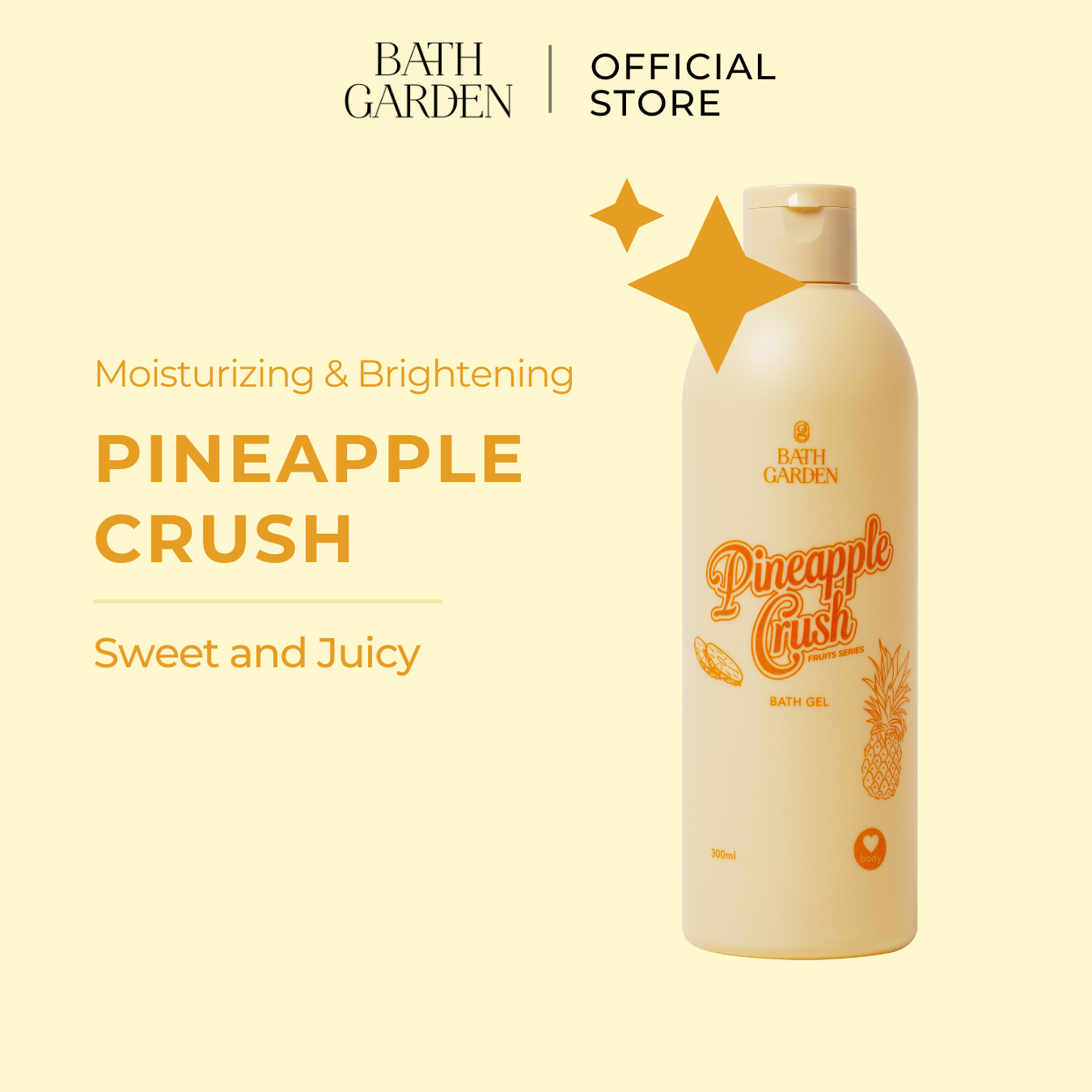 Pineapple Crush Bath Gel