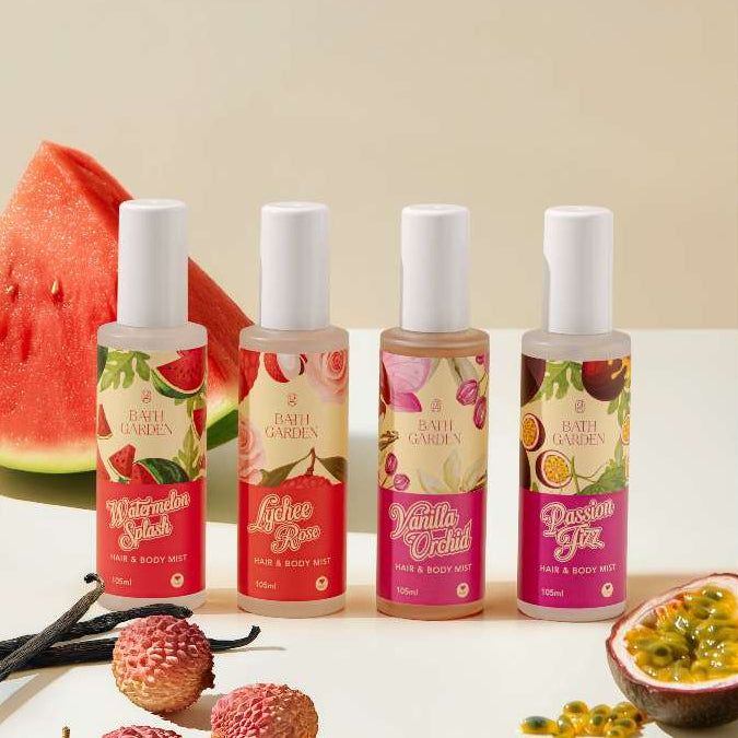 4-in-1 Body & Hair Mist Set