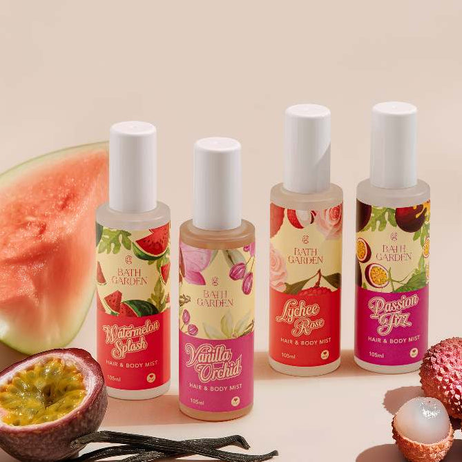 4-in-1 Body & Hair Mist Set