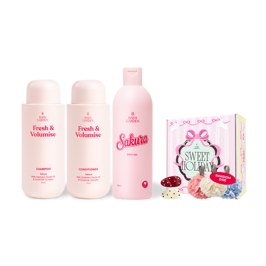 Sakura Hair & Body Shower Set