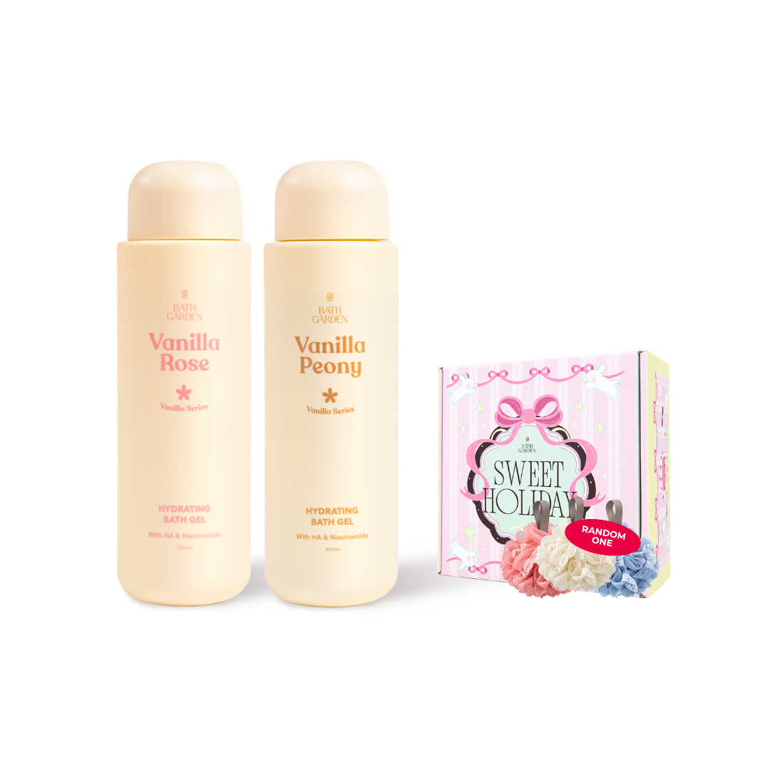 Vanilla Series Bath Gel Duo Set