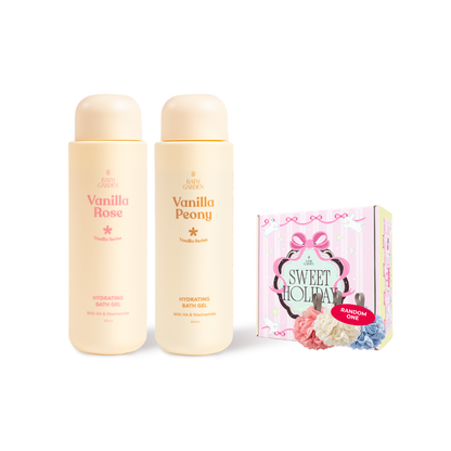 Vanilla Series Bath Gel Duo Set