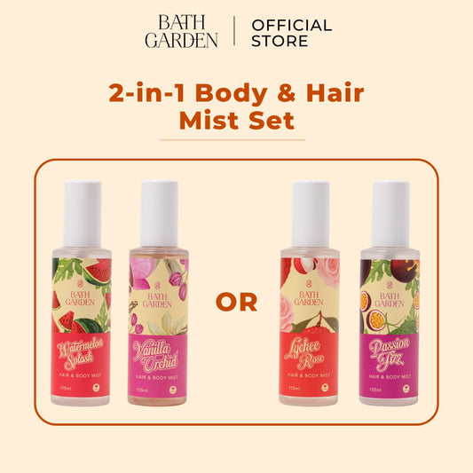 2-in-1 Body & Hair Mist Set