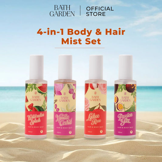 4-in-1 Body & Hair Mist Set