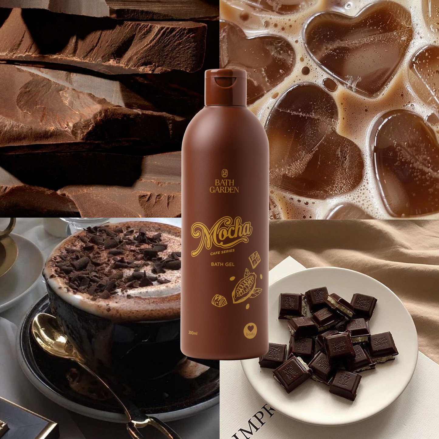[Cafe Edition] Mocha Bath Gel