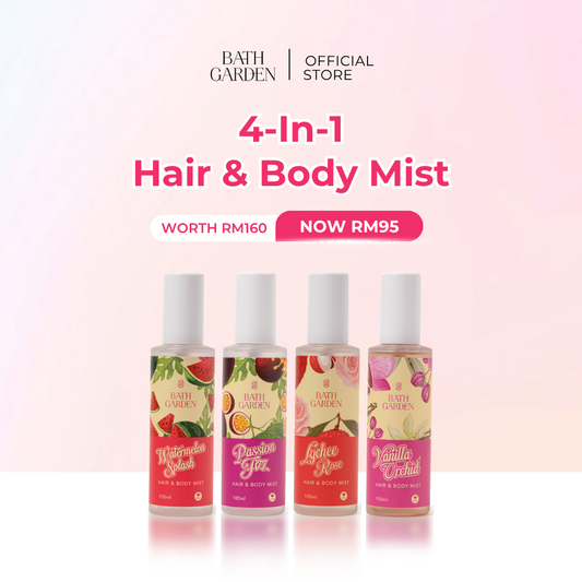 4-in-1 Body & Hair Mist Set