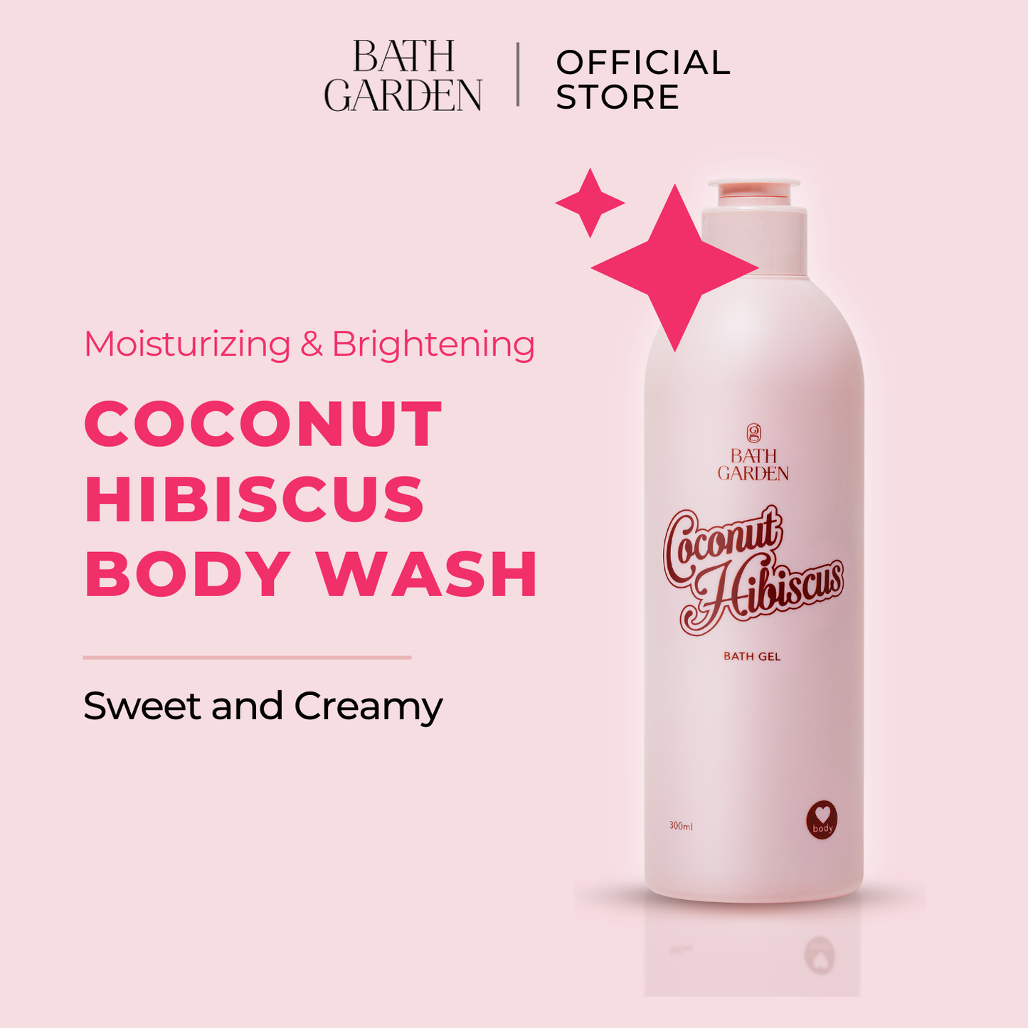 Coconut Hibiscus Bath Gel