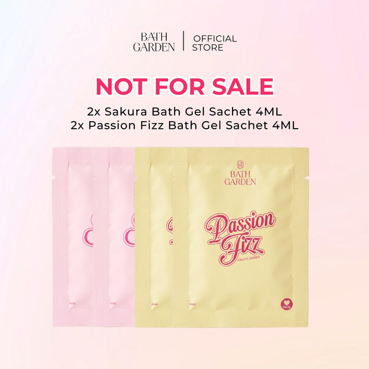 [GWP] 4x Bath Gel Sachet 4ML