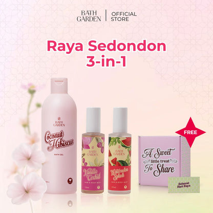 Bath Garden Raya Sedondon 3-in-1
