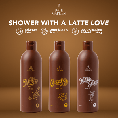 [Cafe Edition] Caramel Latte Bath Gel