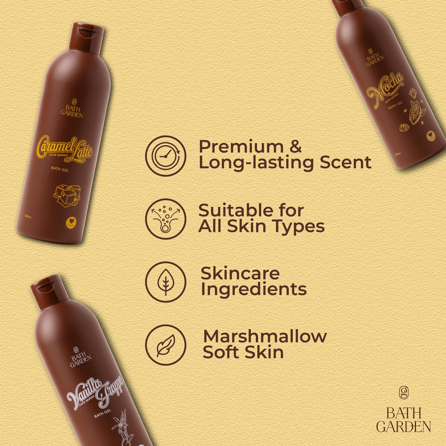 [THREADS EXCLUSIVE] Cafe Series Bath Gel