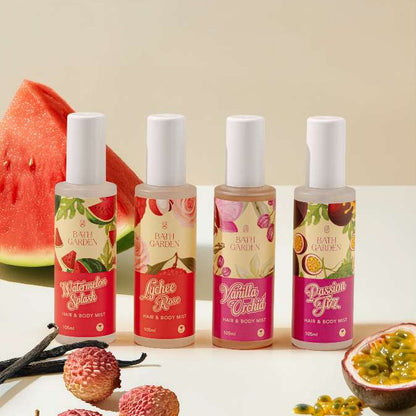 4-in-1 Body & Hair Mist Set