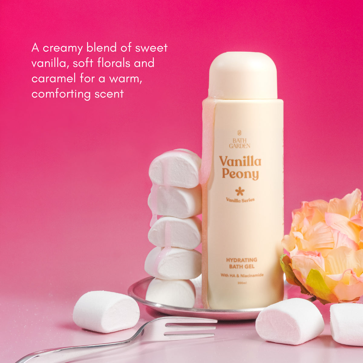 Vanilla Rose Bath Gel