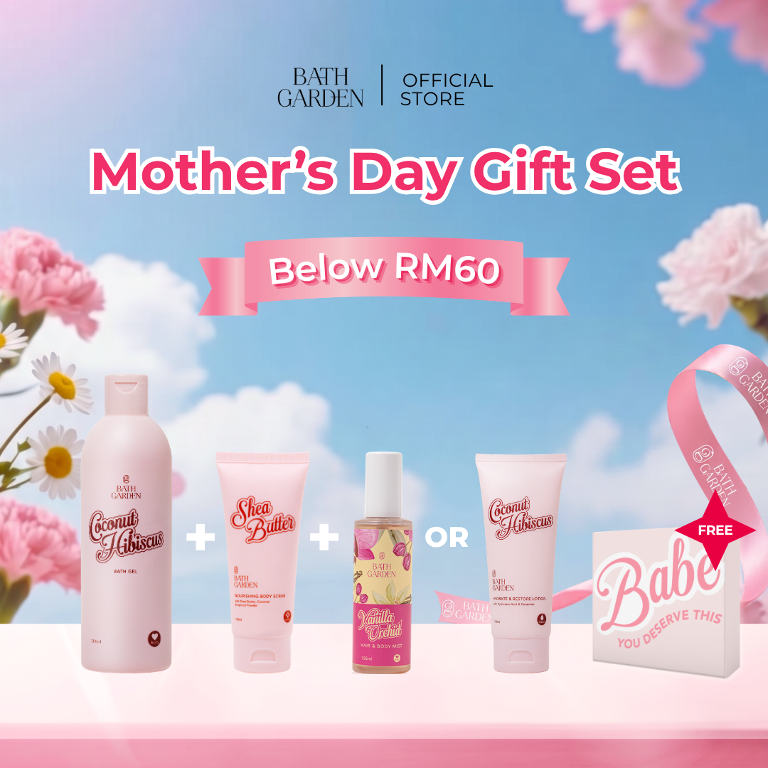 【MOTHER'S DAY GIFT SET BELOW RM60】3-in-1 Body Care Set